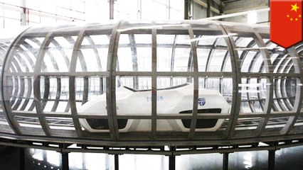 China tests super-maglev train that can run up to 1,000 kph