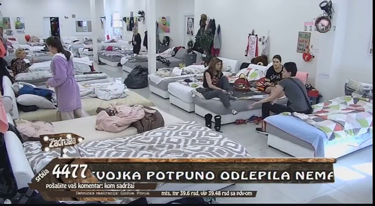 Zadruga - Mina o Đeksonu i Tomi - 12.03.2018.