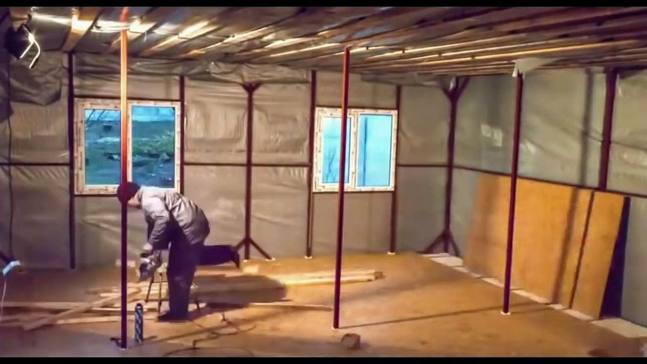 World Amazing Modern 24 Hours House Build Time Lapse. House Built in One Day Timelapse Construction
