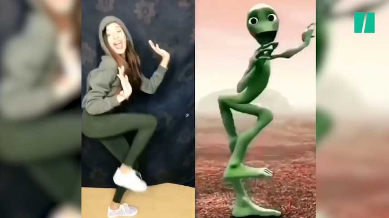 Ce Challenge Va Vous Donner Envie De Danser Comme Cet Alien Vert Video Dailymotion