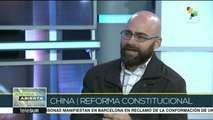 Explica Basem Tajeldine escenario de aprobación de reformas en China