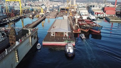 Yeni Karaköy yolcu salonu Tuzla’dan yola çıktı