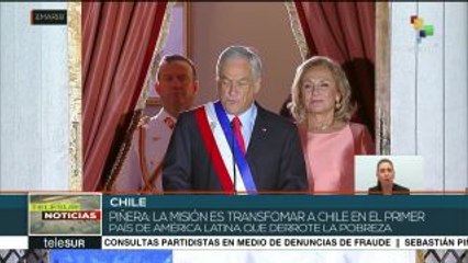Pdte. chileno buscará transformar su país y derrotar el subdesarrollo
