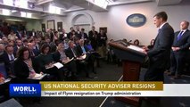 Trump adviser Michael Flynn resigns over Russia contact controversy