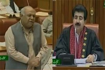 Today Senate's face became black