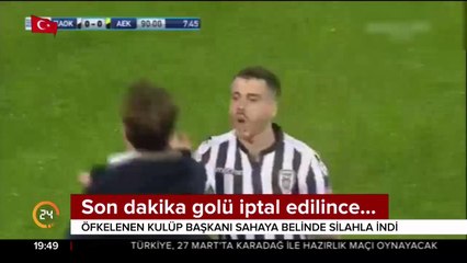 Son dakika golü iptal edilince...