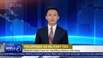 Duterte asks US not to store weapons in Philippine camps