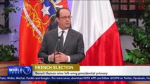 Benoit Hamon becomes left-wing candidate for presidential election in France