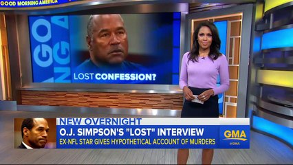 O.J. Simpson discusses murders in newly released interview