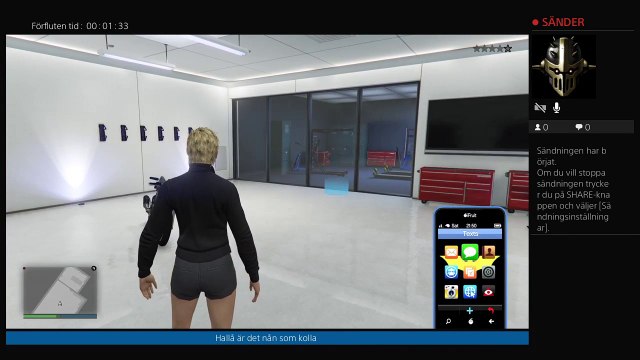 BoforsKungens PS4-livesändning Gta 5 online med mina väner (22)