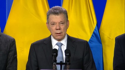 Santos confirma que ha decidido retomar los diálogos de paz con el ELN