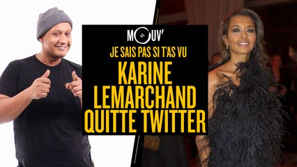 Je sais pas si t'as vu... Karine Le Marchand quitte Twitter #JSPSTV