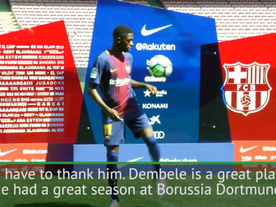 Coutinho praises Dembele growth at Barcelona