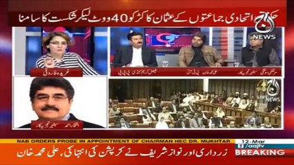 Senior journalist Iftikhar Ahmed ask politicians about chairman senate  rules  | Aaj News