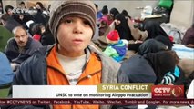 UN Security Council to vote on monitoring Aleppo evacuation
