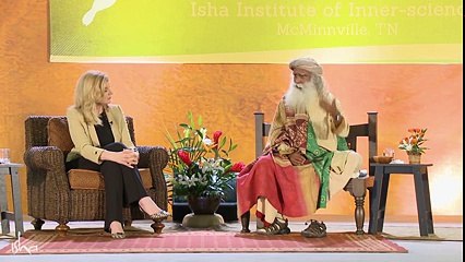 Can Women Leaders Make the World More Peaceful   Arianna Huffington and Sadhguru