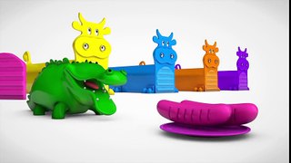 Colors Alligator for Children to Learning Cartoon Nursery Rhymes for children to Learn Color