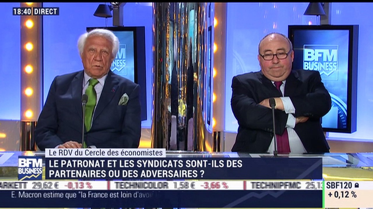 Le Cercle des Économistes: Le patronat et les s...