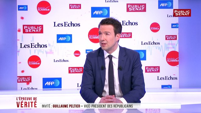 Guillaume Peltier : « Macron apparaît comme le Président des carabistouilles »
