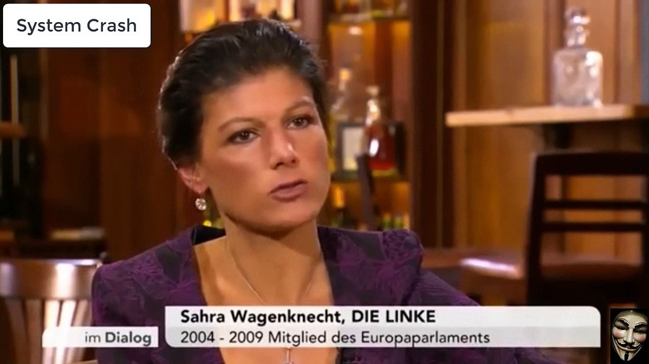 Sahra Wagenknecht GEMEINSAMKEITEN mit AfD System Crash