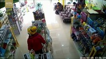 Watch the moment novice driver mistakes accelerator for break and crashes into store