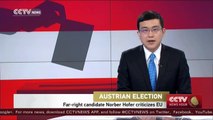 Austrian presidential election: Far-right candidate Norber Hofer criticizes EU
