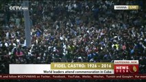 Fidel Castro: World leaders attend commemoration in Cuba