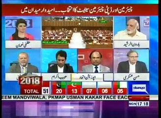 I suggested Imran Khan to support the Balochistan candidate as you don't have the numbers to bring your own- Haroon Rasheed