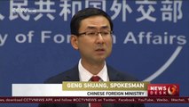 China supports UN sanctions on Pyongyang