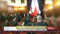 China's Xi meets Peruvian congress president