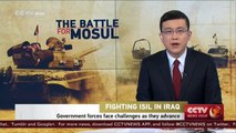 Iraqi government forces face challenges as they advance on Mosul