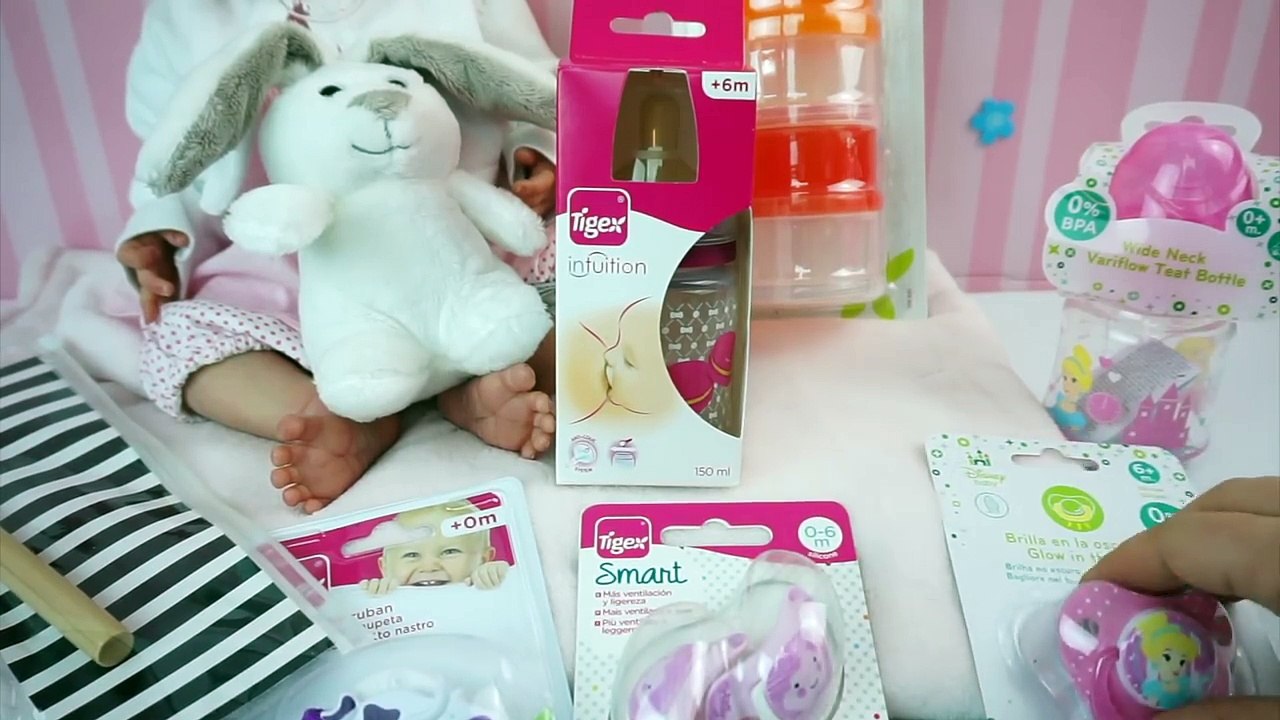 Haul de Compras para mi bebé Reborn Lindea + Cómo hacer chupetes y sellar biberones para muñecas