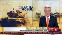 Advancing Iraqi forces eye Mosul city limits