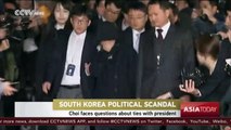 South Korea's political scandal: Choi faces questions about ties with president