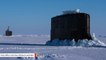 US Navy Submarine Breaks Through Ice As Part Of Arctic Operational Readiness Exercise
