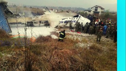US-Bangla plane crashes at Kathmandu airport -50 dead