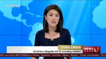Airstrikes kills 26 in Syria's Idlib province, including schoolchildren
