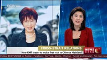 New KMT leader Hung Hsiu-chu to make first visit to Chinese mainland