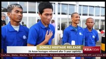 Somali pirates free 26 Asian hostages after holding them for nearly five years