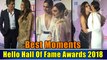 Best Moments | Hello Hall Of Fame Awards 2018 | Deepika Padukone, Shah Rukh Khan-Gauri Khan, Ranveer Singh