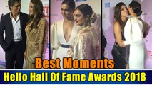 Best Moments | Hello Hall Of Fame Awards 2018 | Deepika Padukone, Shah Rukh Khan-Gauri Khan, Ranveer Singh