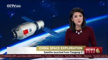Satellite launched from China’s Tiangong-2 space lab