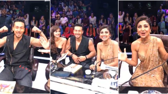 Tiger shroff and disha patani | shilpa shetty | Super Dancer Chapter 2