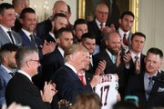 Jose Altuve and the Astros visited the White House