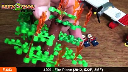 LEGO City Fire Plane Review : LEGO 4209