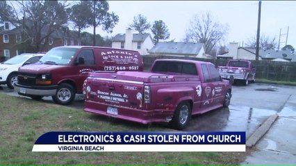More Than $4,000 in Equipment, Tools Stolen from Virginia Church
