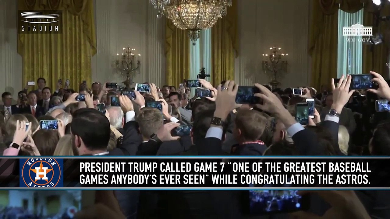 Astros Visit the White House