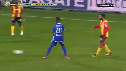 Yanis Merdji SUPER Goal HD - Lens 0-1 Bourg Peronnas 12.03.2018