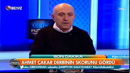Ahmet Çakar'dan dev derbi kehaneti