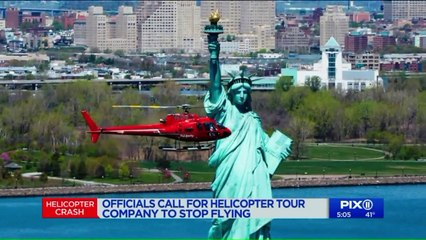 Officials Call for NYC Helicopter Tour Company to Stop Flying After 3rd Crash in 11 Years